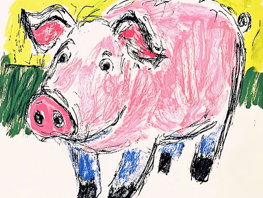 Pigment & Pixels: Capturing Whimsy in a Digital Farmscape