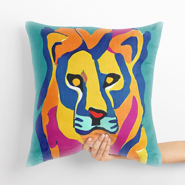 Corgi Dog Original Art Decorative Pillow, Abstract Throw Pillow Cover, –  georgemillerart