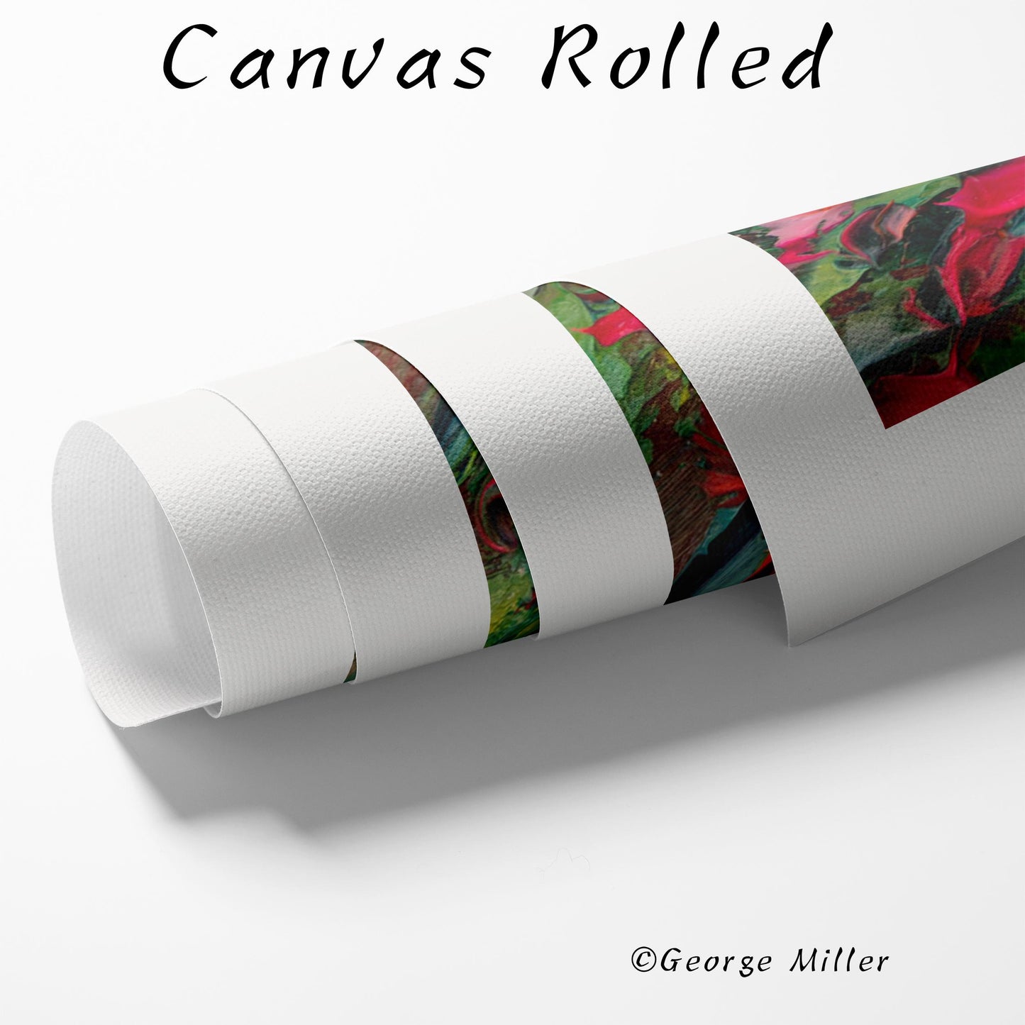 Mountain Meadow Sunrise - Original Painting Mountain Landscape Textured Palette Knife Art Contemporary 8x10 - GeorgeMillerArt