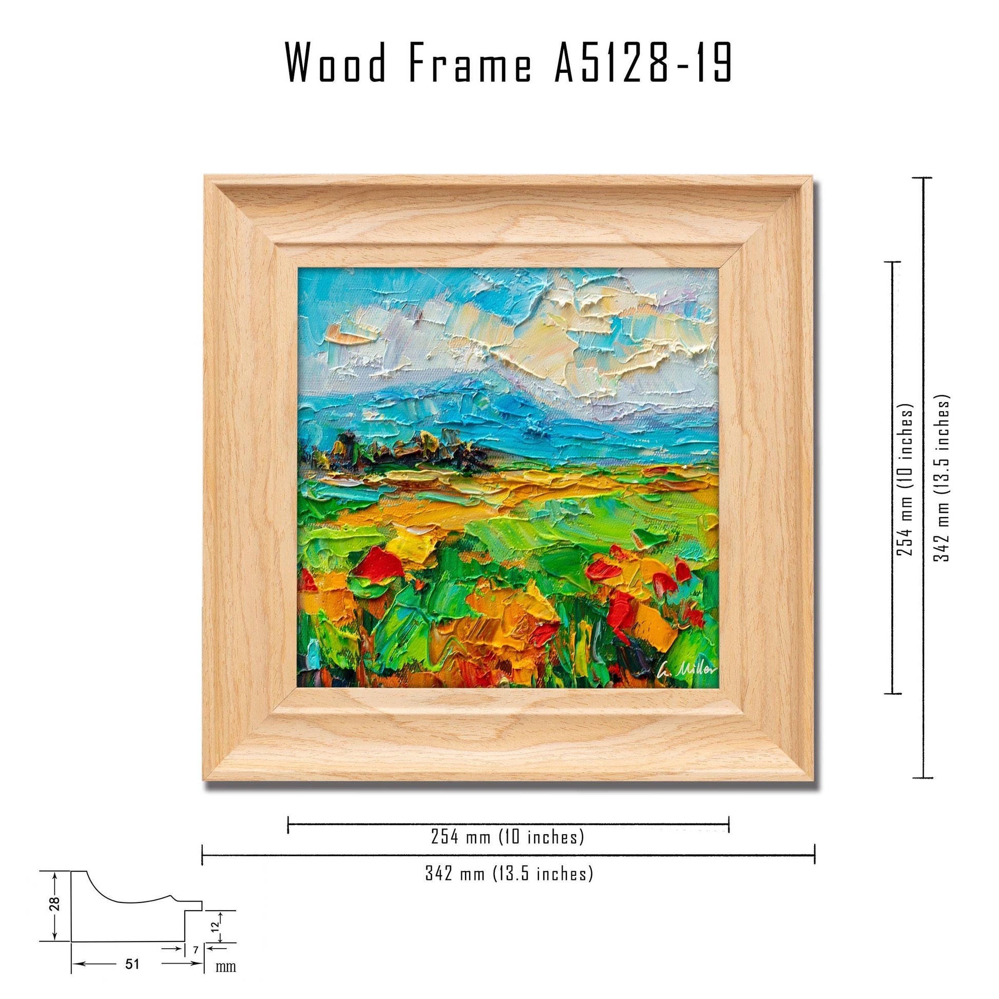 Vibrant Landscape Dreamscape - Original Abstract Expressionist Oil Painting - Modern Abstract Oil Painting