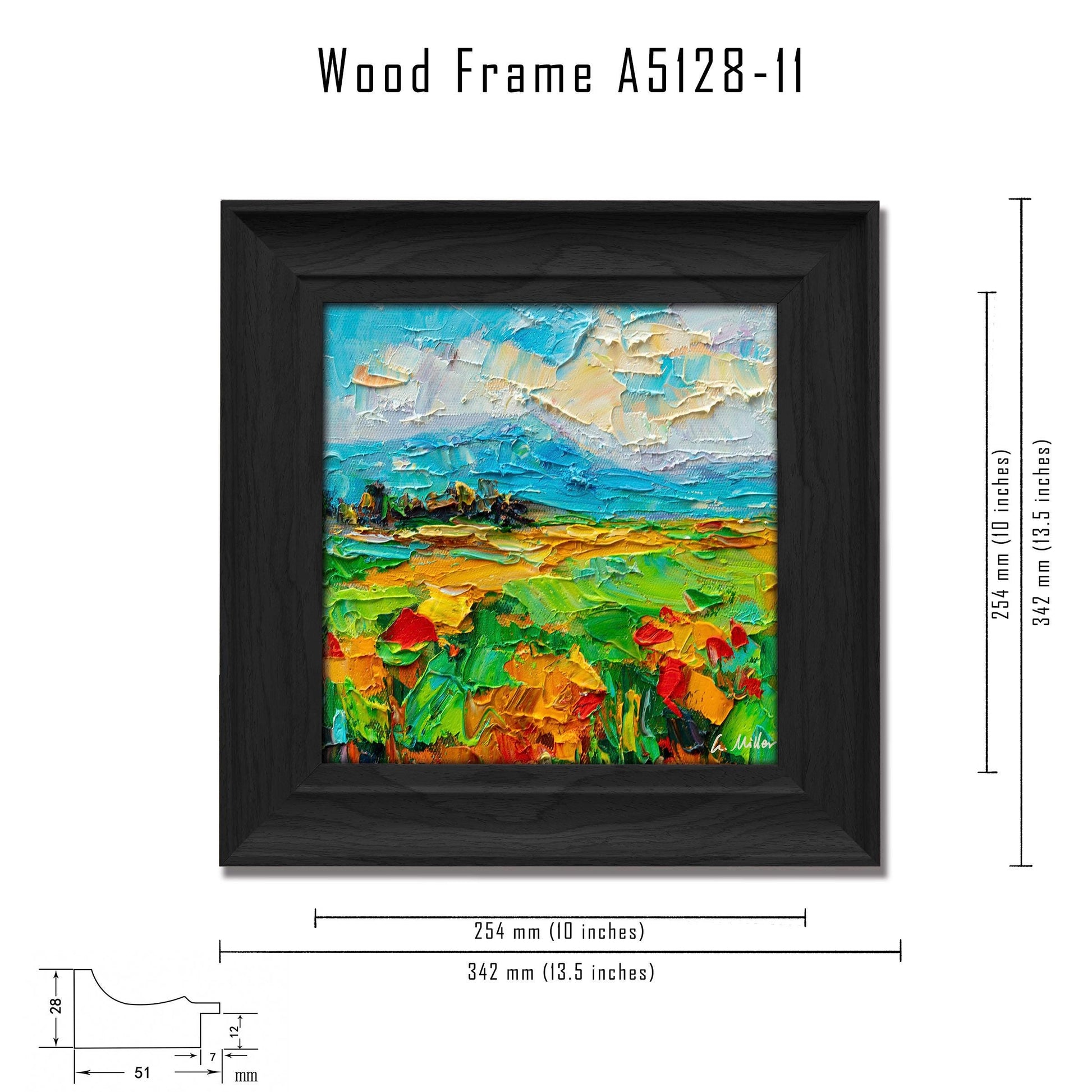 Vibrant Landscape Dreamscape - Original Abstract Expressionist Oil Painting - Modern Abstract Oil Painting