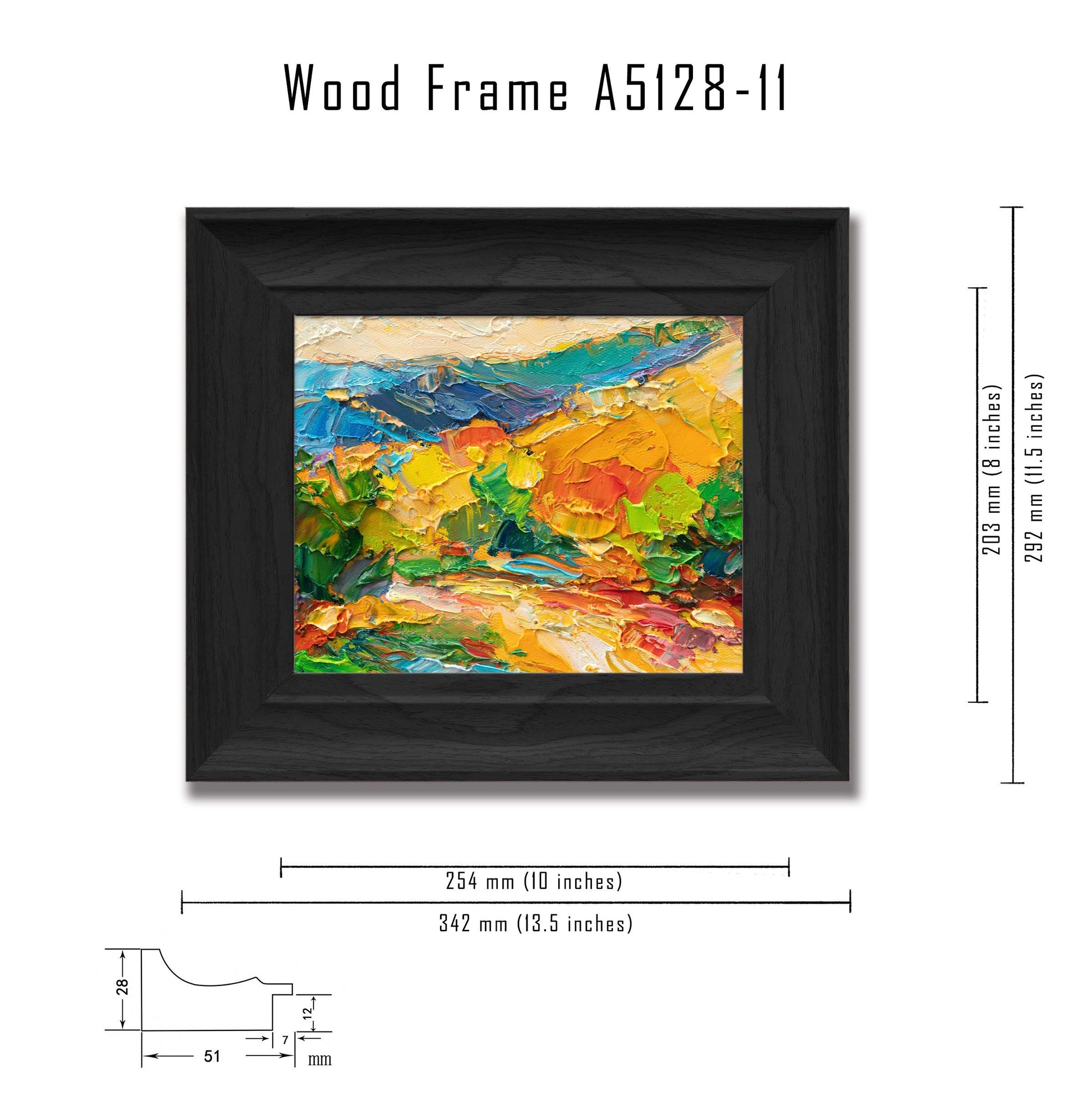 "Vibrant Landscape Masterpiece" - Original Abstract Expressionist Oil Painting