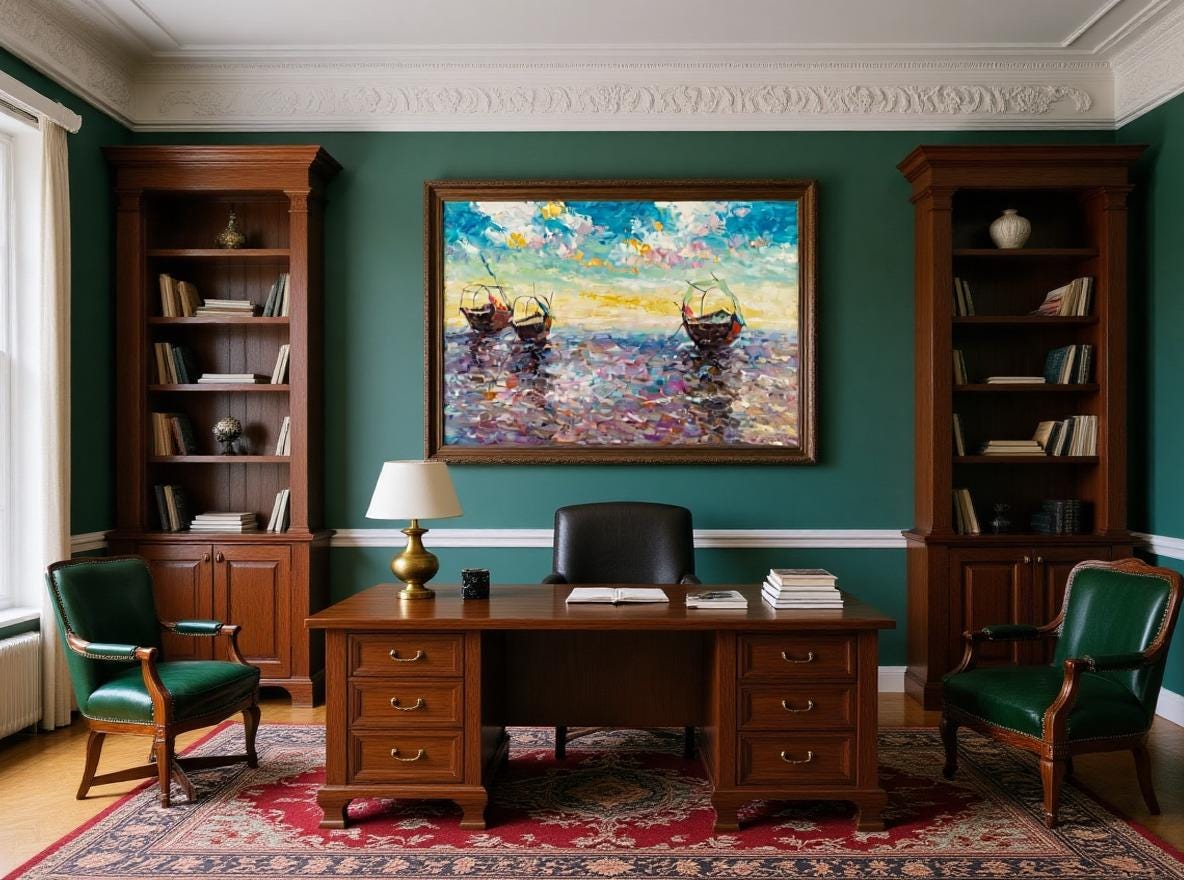 Landscape Oil Painting, Large Art, Painting Abstract, Original Art, Wall Decor, Wall Decor, Canvas Painting, Contemporary Painting - GeorgeMillerArt