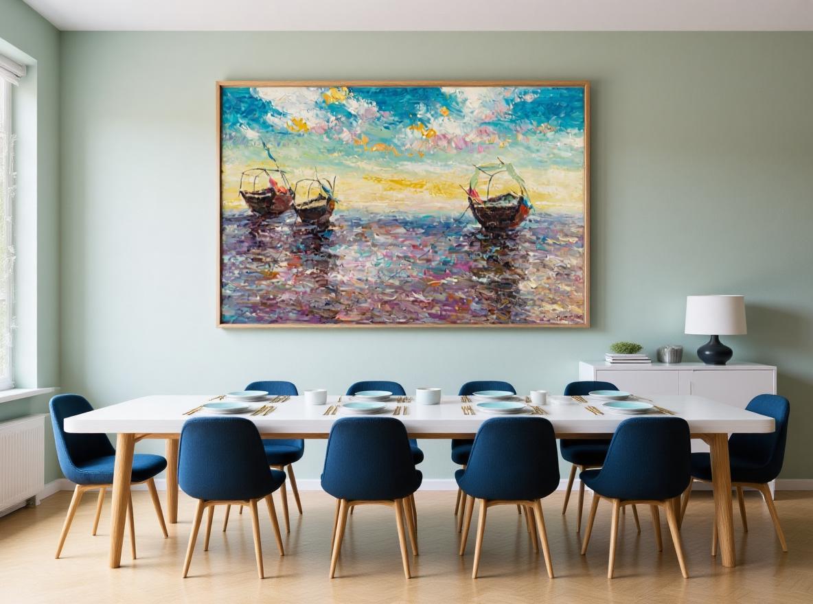 Landscape Oil Painting, Large Art, Painting Abstract, Original Art, Wall Decor, Wall Decor, Canvas Painting, Contemporary Painting - GeorgeMillerArt