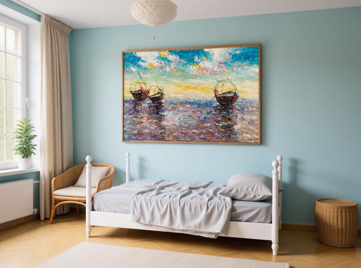 Landscape Oil Painting, Large Art, Painting Abstract, Original Art, Wall Decor, Wall Decor, Canvas Painting, Contemporary Painting - GeorgeMillerArt