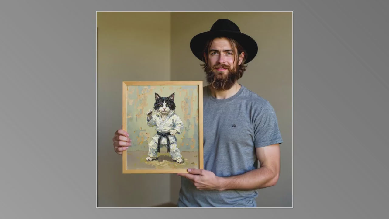 Custom Medieval Pet Portrait Thick Oil Canvas Print - Giclee Art - Pet as Knight/Prince Canvas Art - Heroic Pet Portrait on Canvas