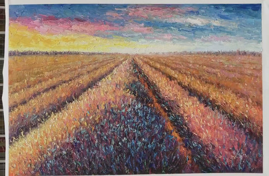 Oil Painting, Landscape Painting, Canvas Art, Abstract Art, Abstract Large Art, Wall Hanging, Original Abstract Art, Contemporary Art