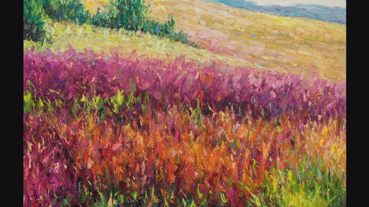 Abstract Canvas Art, Original Abstract Art, Canvas Wall Art, Large Landscape Painting, Modern Art, Large Abstract Painting, Oil Painting