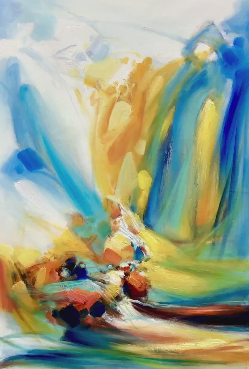 Large Art, Large Abstract Art, Large Wall Art, Canvas Painting, Abstract Painting, Abstract Landscape, Large Painting, Large Art Abstract