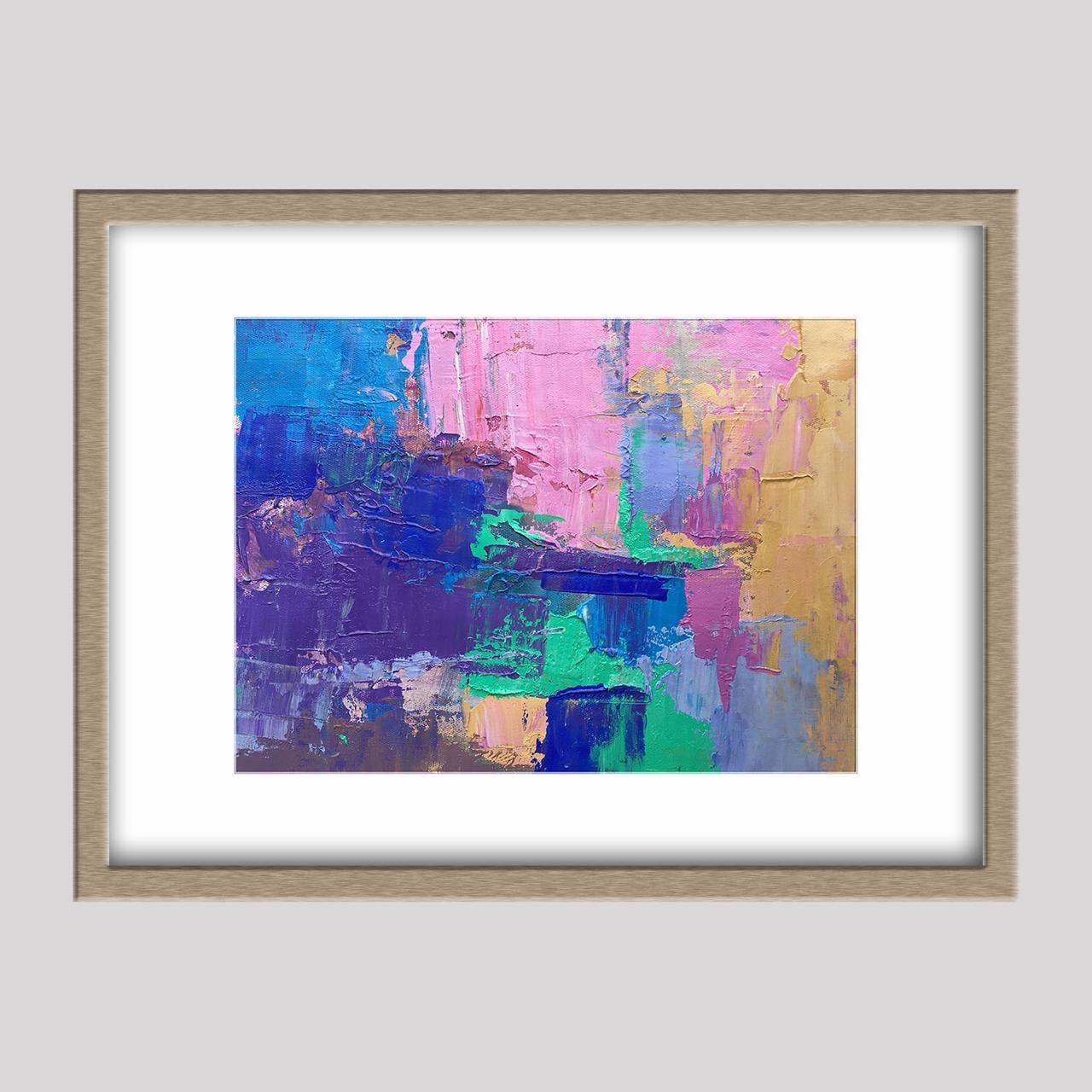 Abstract Canvas Painting, Extra Small Wall Art, Small Art, Modern Painting, Abstract Painting, Sign, Original Abstract Painting