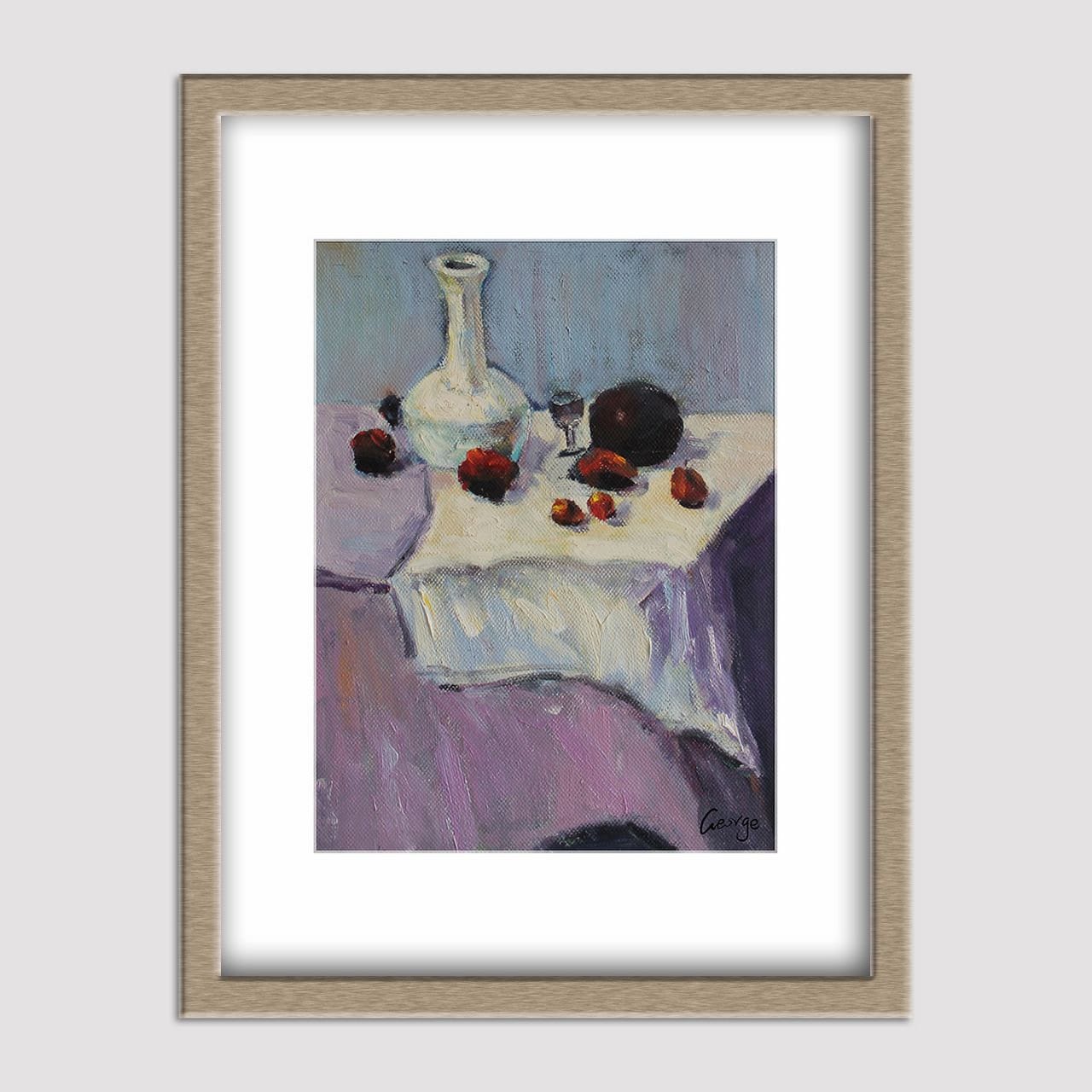 Oil Painting Still Life, Canvas Painting, Abstract Art, Original Oil Painting, Small Oil Painting, Canvas Wall Art, Still Life Painting