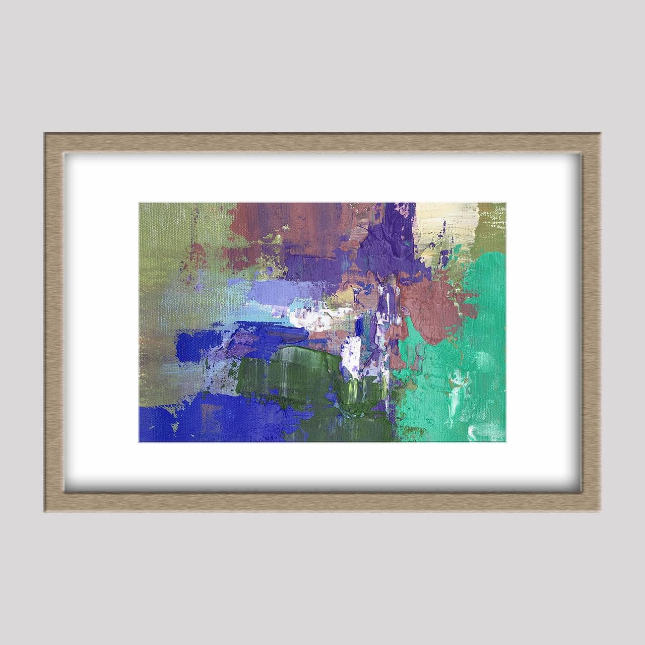 Abstract Painting, Rustic Wall Decor, Abstract Oil Painting, Original Artwork, Canvas Painting, Kitchen Decor, Small Art, Modern Art