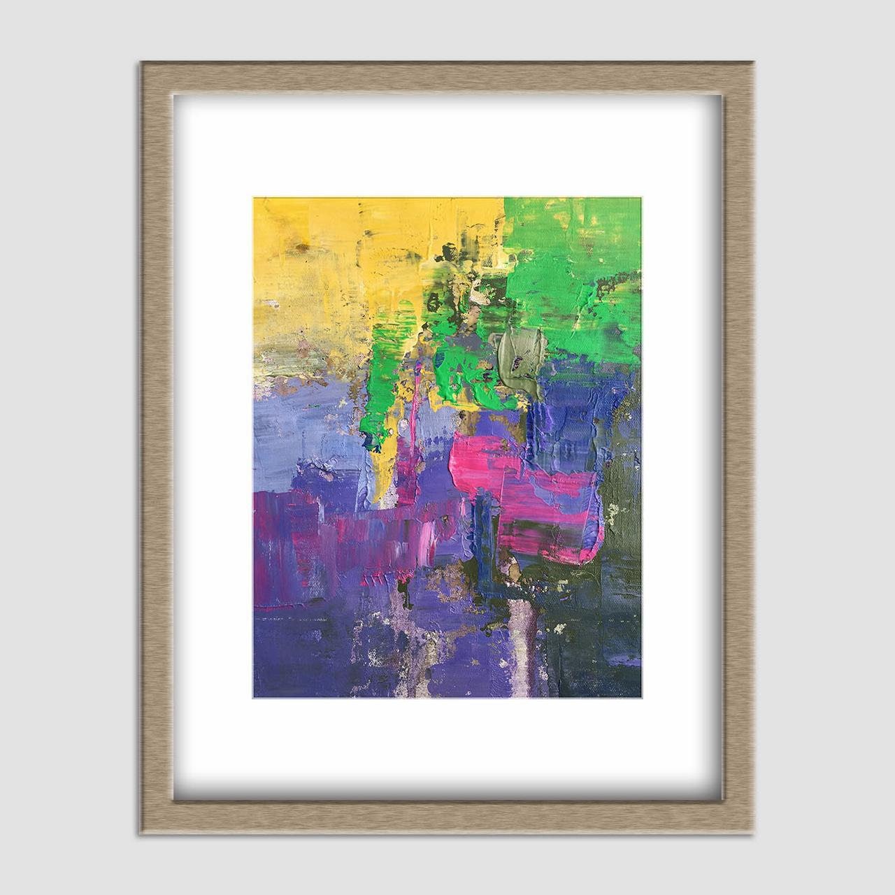 Original Oil Painting, Powder Room Art, Small Oil Painting, Coffee Wall Art, Abstract Canvas Painting, Abstract Oil Painting, Modern Art