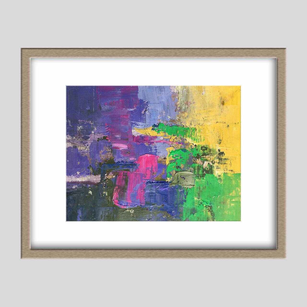 Original Oil Painting, Powder Room Art, Small Oil Painting, Coffee Wall Art, Abstract Canvas Painting, Abstract Oil Painting, Modern Art