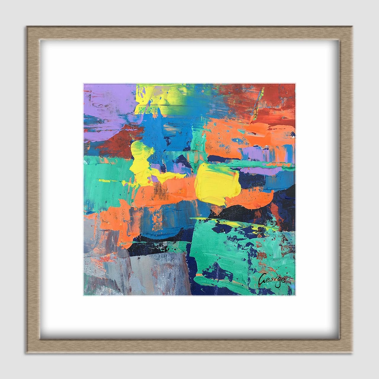 Living Room Art, Wall Decor, Original Oil Painting, Abstract Oil Painting, Contemporary Painting, Canvas Art, Small Canvas Art, Abstract Art