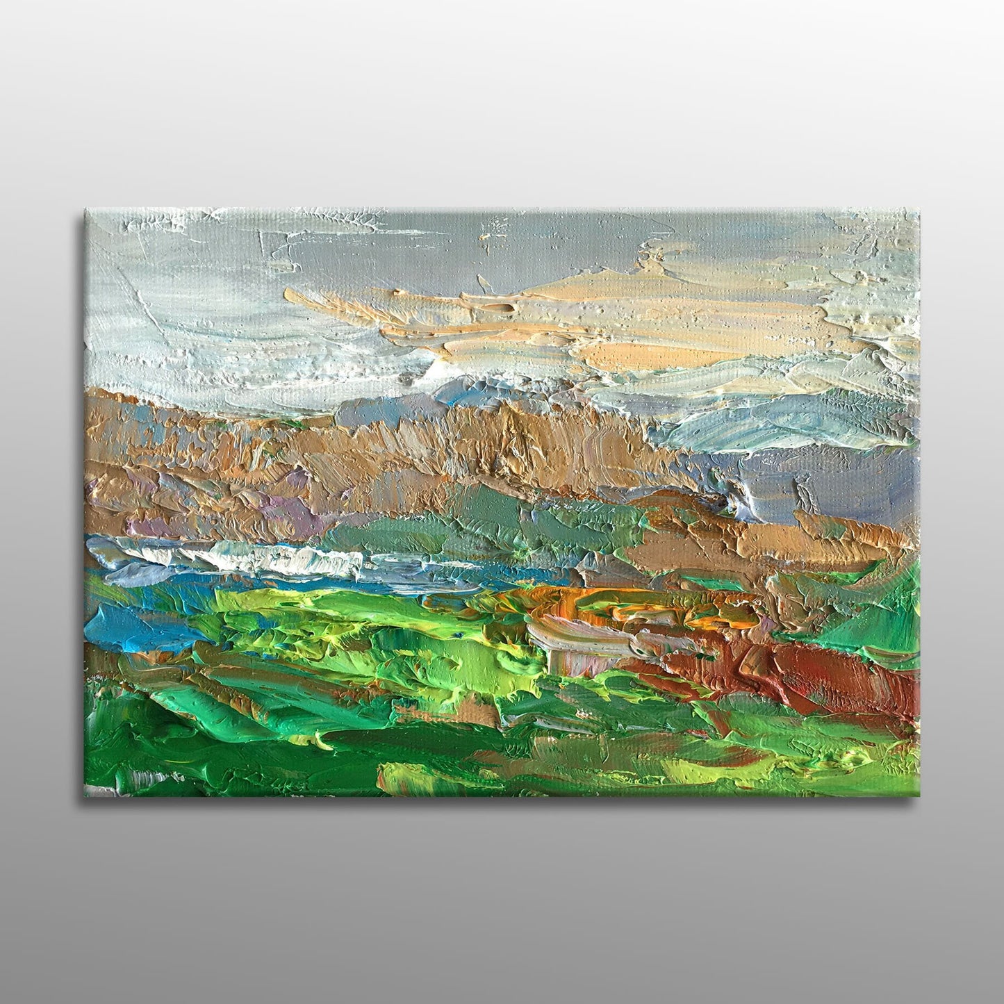 Original Landscape Oil Paintings, Abstract Oil Painting, Abstract Wall Art, Canvas Painting, Original Abstract Art, Small Abstract Art