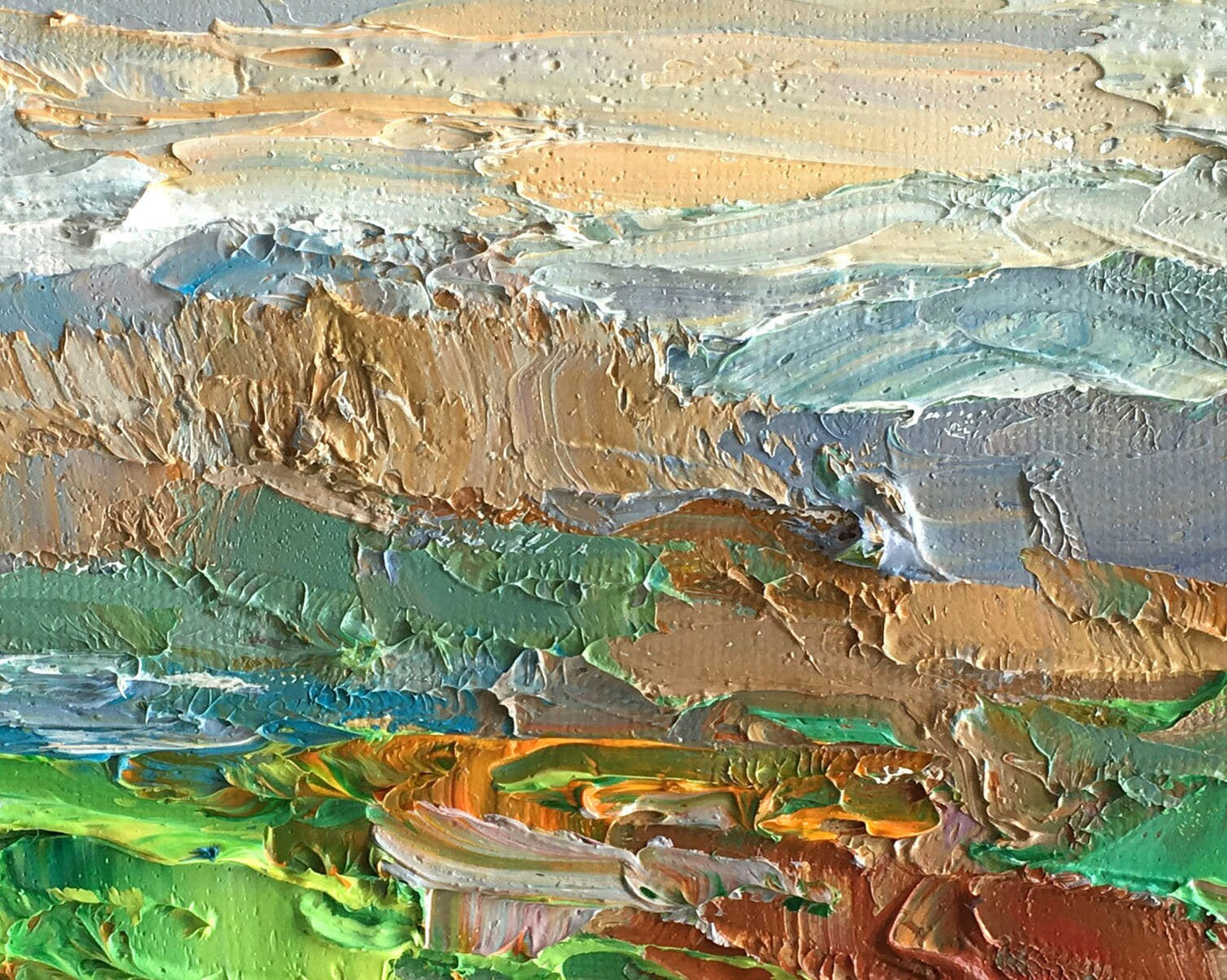 Original Landscape Oil Paintings, Abstract Oil Painting, Abstract Wall Art, Canvas Painting, Original Abstract Art, Small Abstract Art