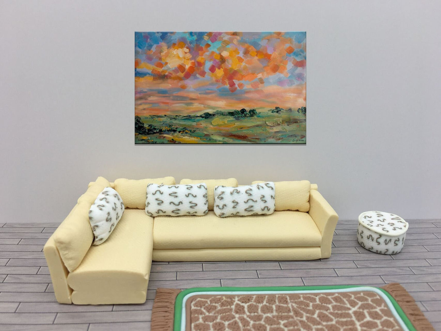 Landscape Painting, Oil Painting, Landscape Oil Painting, Original Artwork, Large Canvas Wall Art, Contemporary Art, Oil Painting Abstract