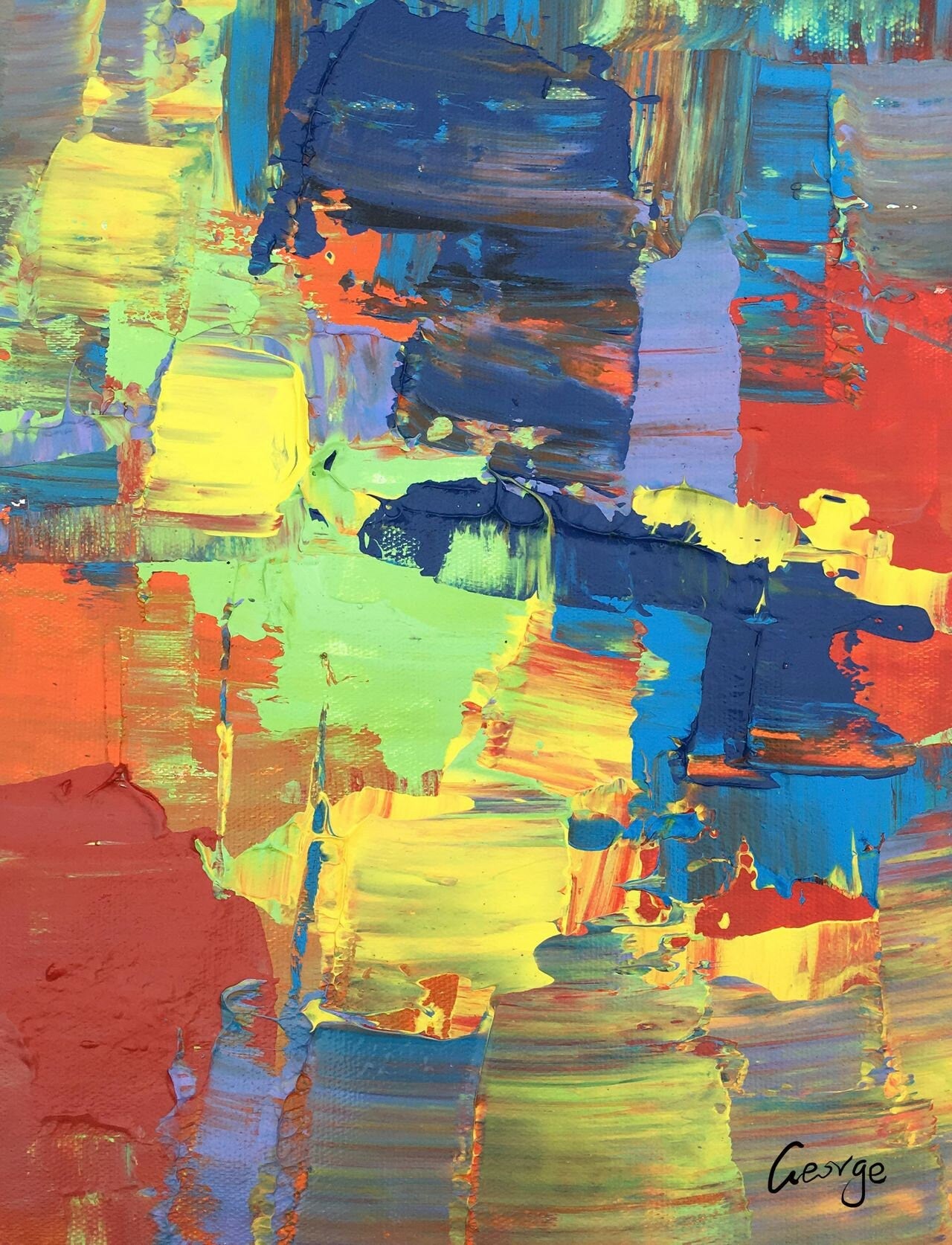 Abstract Art, Modern Painting, Small Abstract Art, Abstract Wall Art, Wall Decor, Original Painting, Canvas Art, Oil Painting