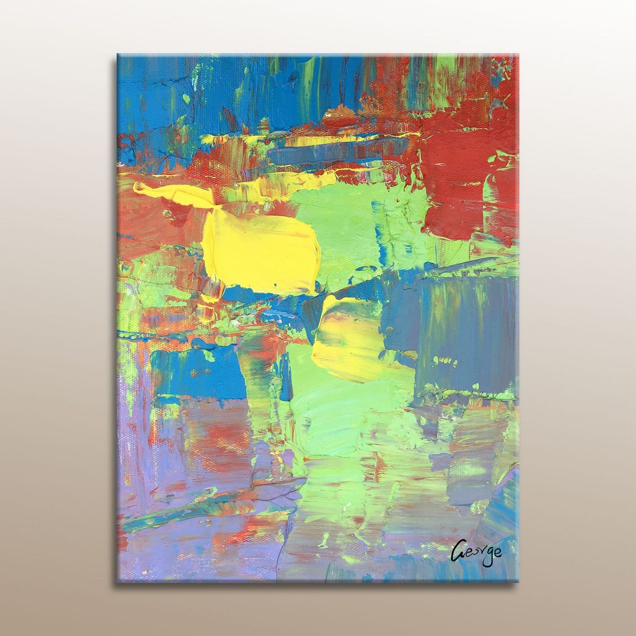 Small Canvas Painting, Canvas Painting, Oil Painting Original, Coffee Wall Art, Rustic Kitchen Decor, Modern Art, Painting Abstract