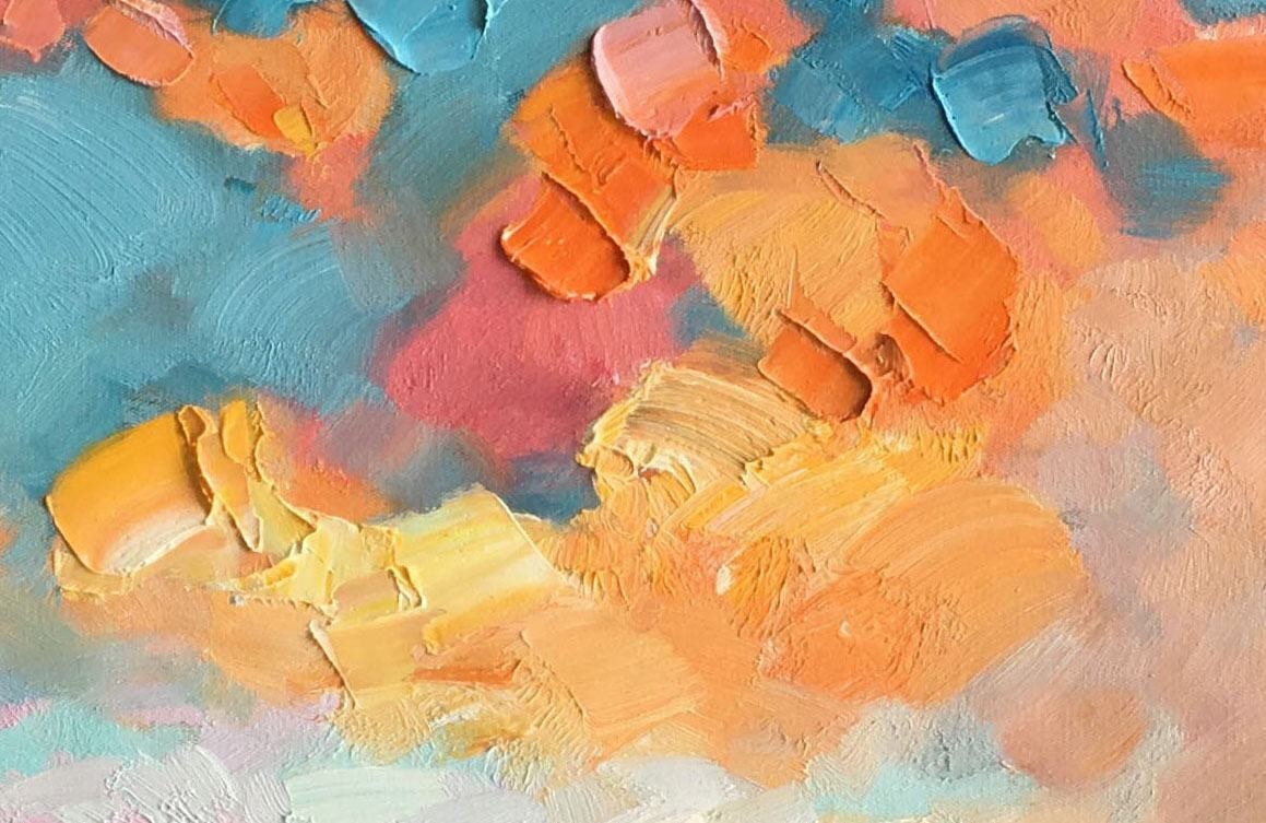 Canvas Painting, Abstract Art, Large Painting, Original Artwork, Canvas Wall Decor, Contemporary Painting, Abstract Landscape Painting