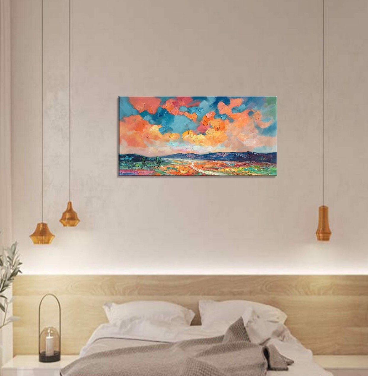 Canvas Painting, Abstract Art, Large Painting, Original Artwork, Canvas Wall Decor, Contemporary Painting, Abstract Landscape Painting