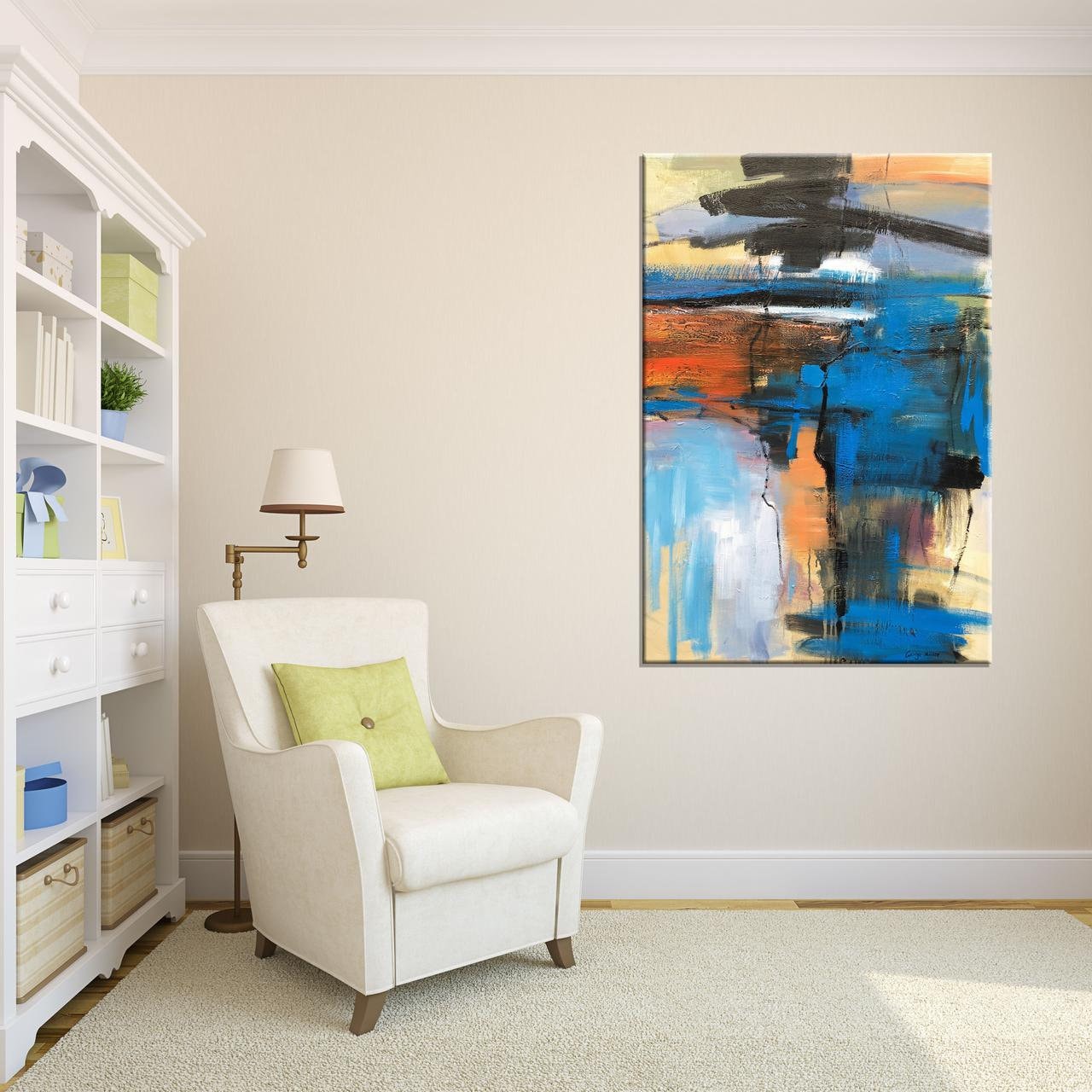 ART PAINTING - Abstract Painting, Oil Painting, Large Wall Art Painting, MODERN Art, Abstract Oil Painting, Canvas Art, Wall Decor, Large