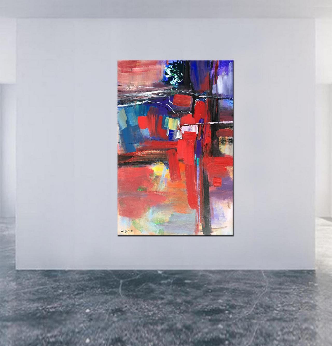 Large Wall Art Painting, Original Painting, Contemporary Art, Abstract Oil Painting, Canvas Art, Large Canvas Painting, Bedroom Wall Decor