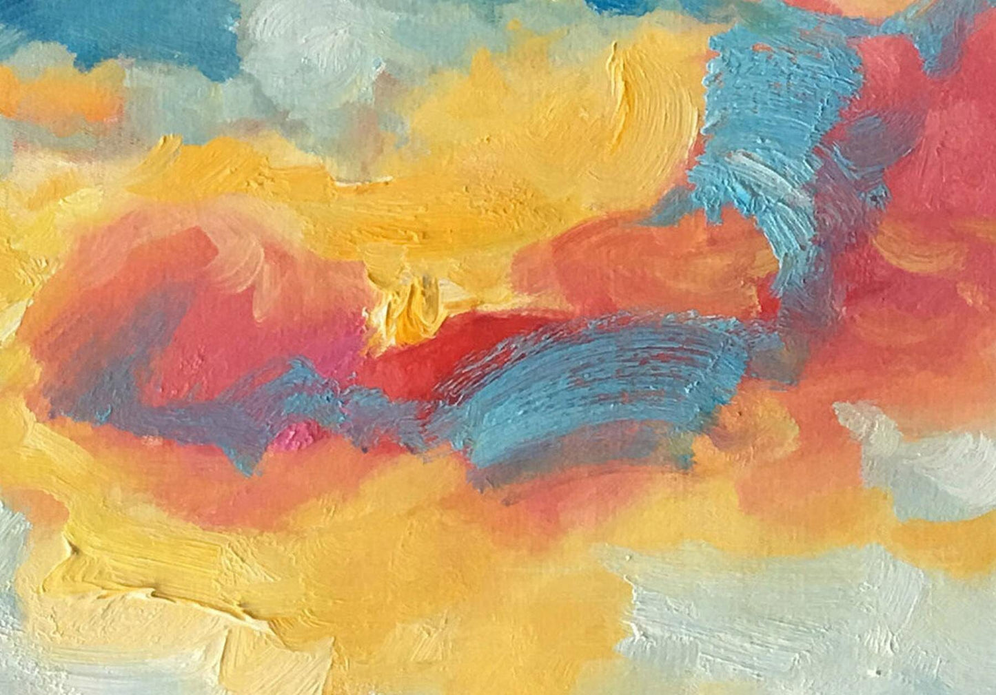 Abstract Landscape Oil Painting, Fine Art, Paintings On Canvas, Landscape, Extra Large Wall Art, Hand Painted, Modern Painting