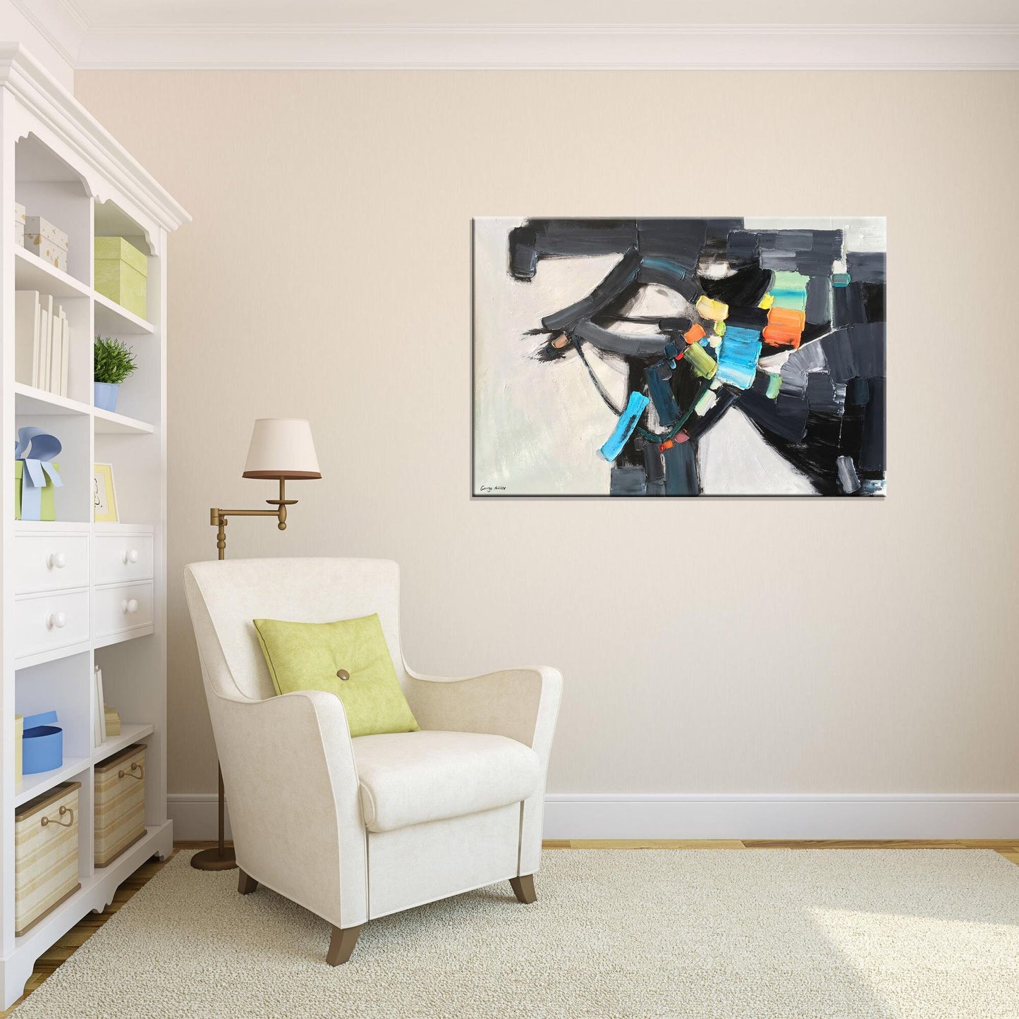 Art Painting - Abstract Art, Canvas Art, Contemporary Art, Abstract Landscape Painting, Original Abstract Painting, Abstract Oil Painting