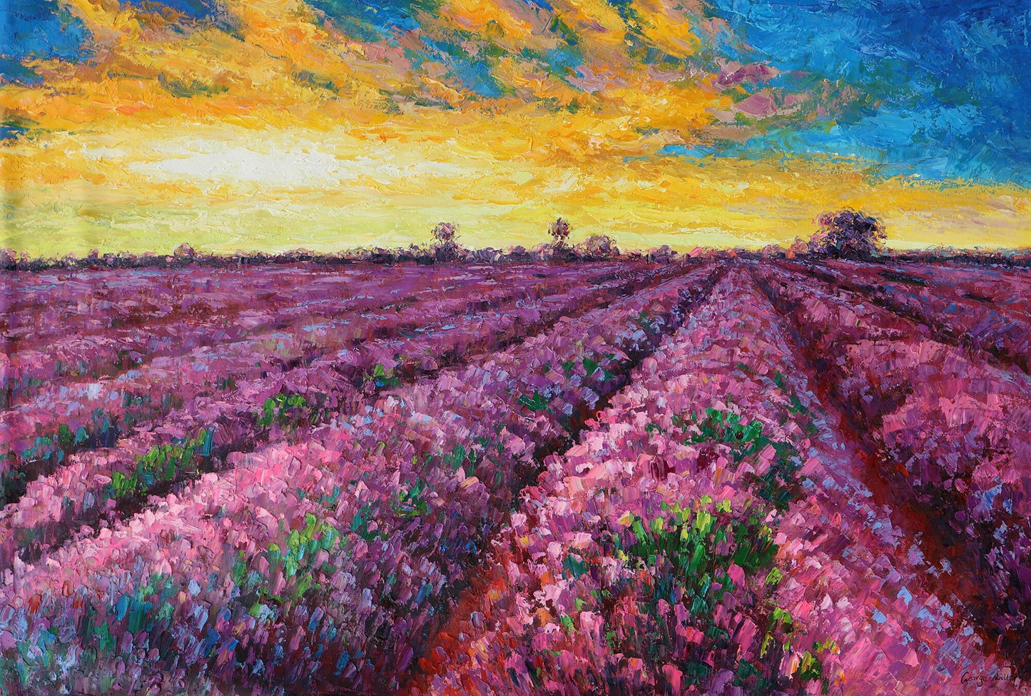 Landscape Painting Canvas Art Original Art Bedroom Art Contemporary Art Large Wall Art Painting Large Abstract Painting Painting Abstract