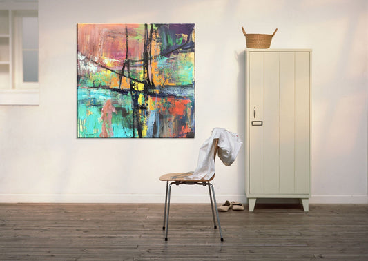 Abstract Painting, Canvas Painting, Large Canvas Art, Contemporary Art, Original Abstract Art, Extra Large Wall Art, Painting Abstract, Oil