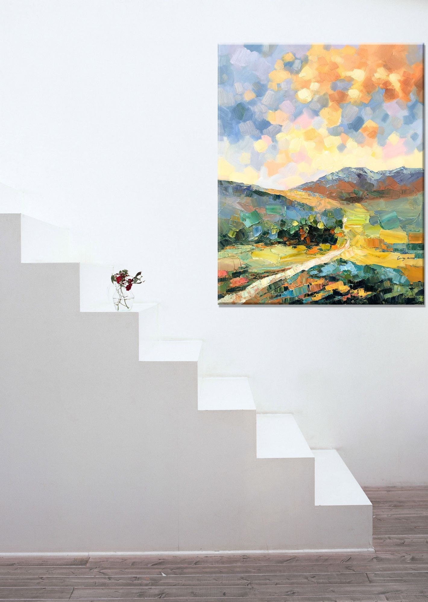 Abstract Canvas Painting, Wall Art, Large Art, Oil Painting Original, Painting Abstract, Large Wall Art Painting, Landscape Oil Paintings