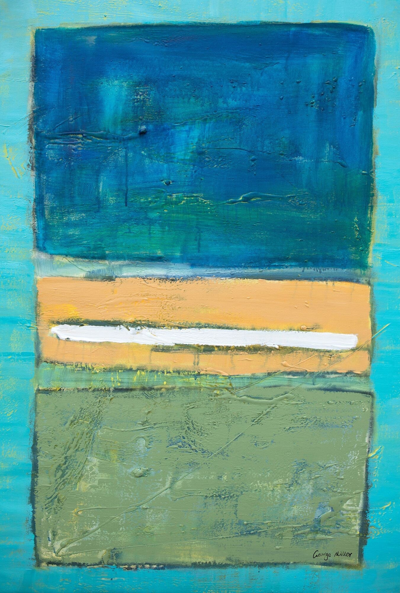 Abstract Painting, Mark Rothko, Large Wall Decor, Original Abstract Art, Large Abstract Painting, Bedroom Art, Canvas Art, Modern Painting