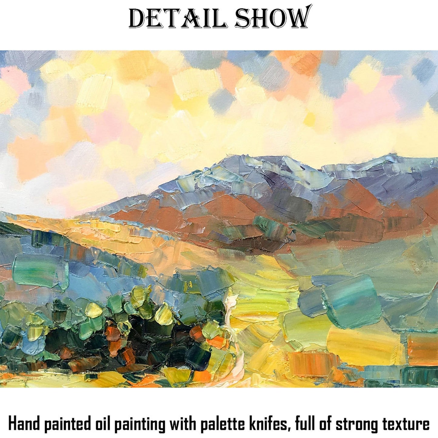Abstract Canvas Painting, Wall Art, Large Art, Oil Painting Original, Painting Abstract, Large Wall Art Painting, Landscape Oil Paintings