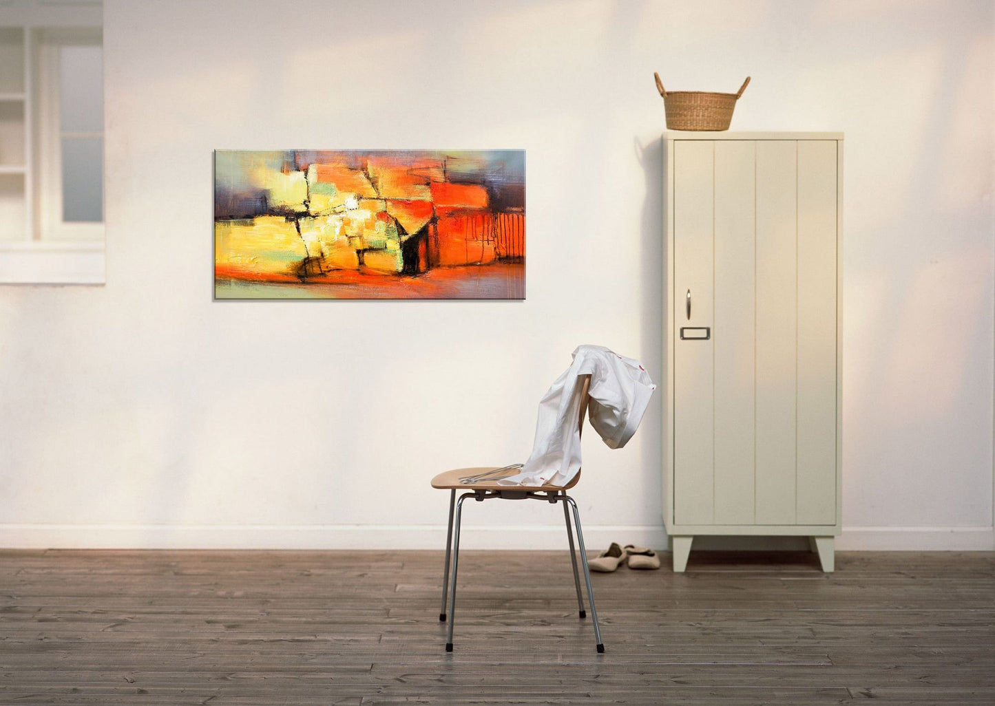 Canvas Art, Large Canvas Painting, Contemporary Painting, Original Artwork, Livingroom Sign, Large Wall Decor, Abstract Painting, Red Yellow
