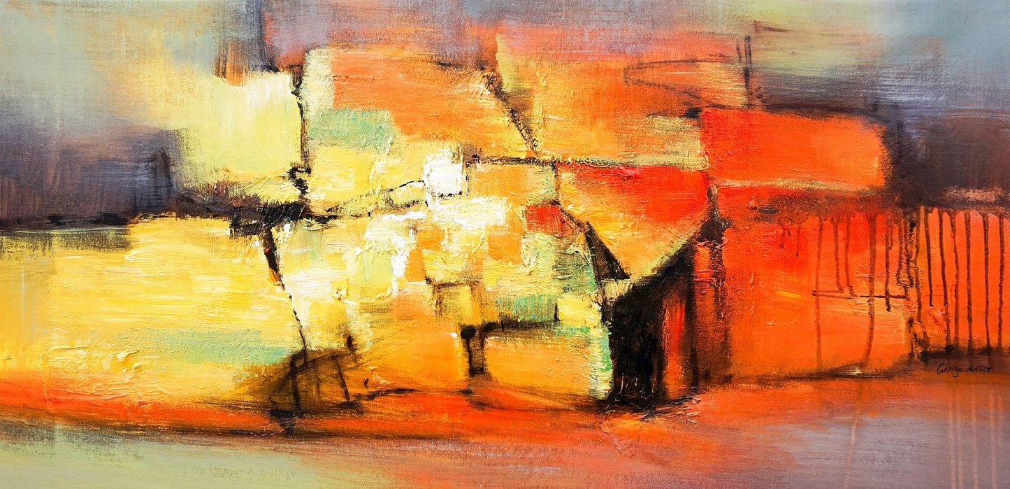 Canvas Art, Large Canvas Painting, Contemporary Painting, Original Artwork, Livingroom Sign, Large Wall Decor, Abstract Painting, Red Yellow