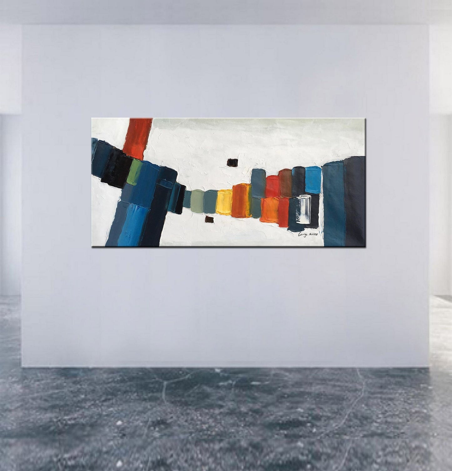 Modern Art, Original Painting, Large Canvas Painting, Painting Abstract, Large Wall Art, Black and White Art, Abstract Canvas Painting