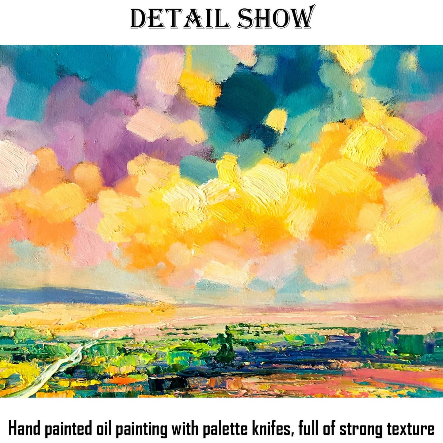 Landscape Painting, Oil Painting Original, Modern Painting, Bedroom Art, Large Wall Art Canvas, Canvas Painting, Large Canvas Painting