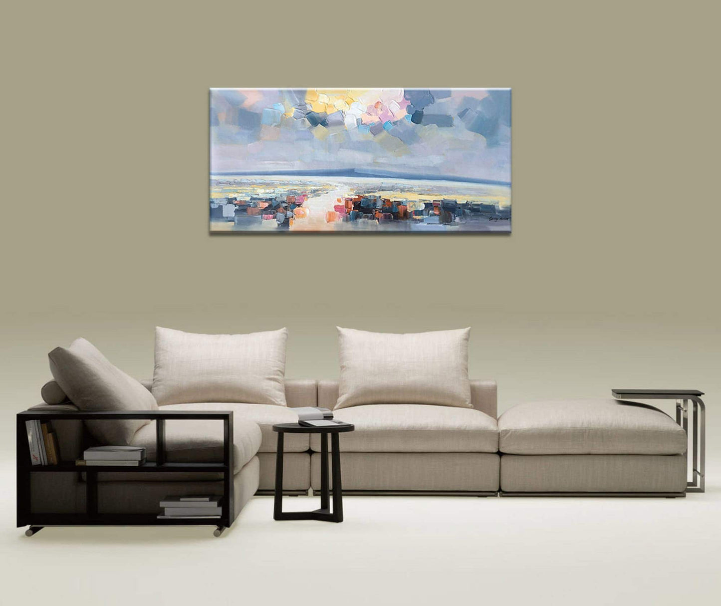 Large Canvas Painting, Modern Art, Original Landscape Oil Paintings, Abstract Painting, Original Abstract Art, Abstract Canvas Painting
