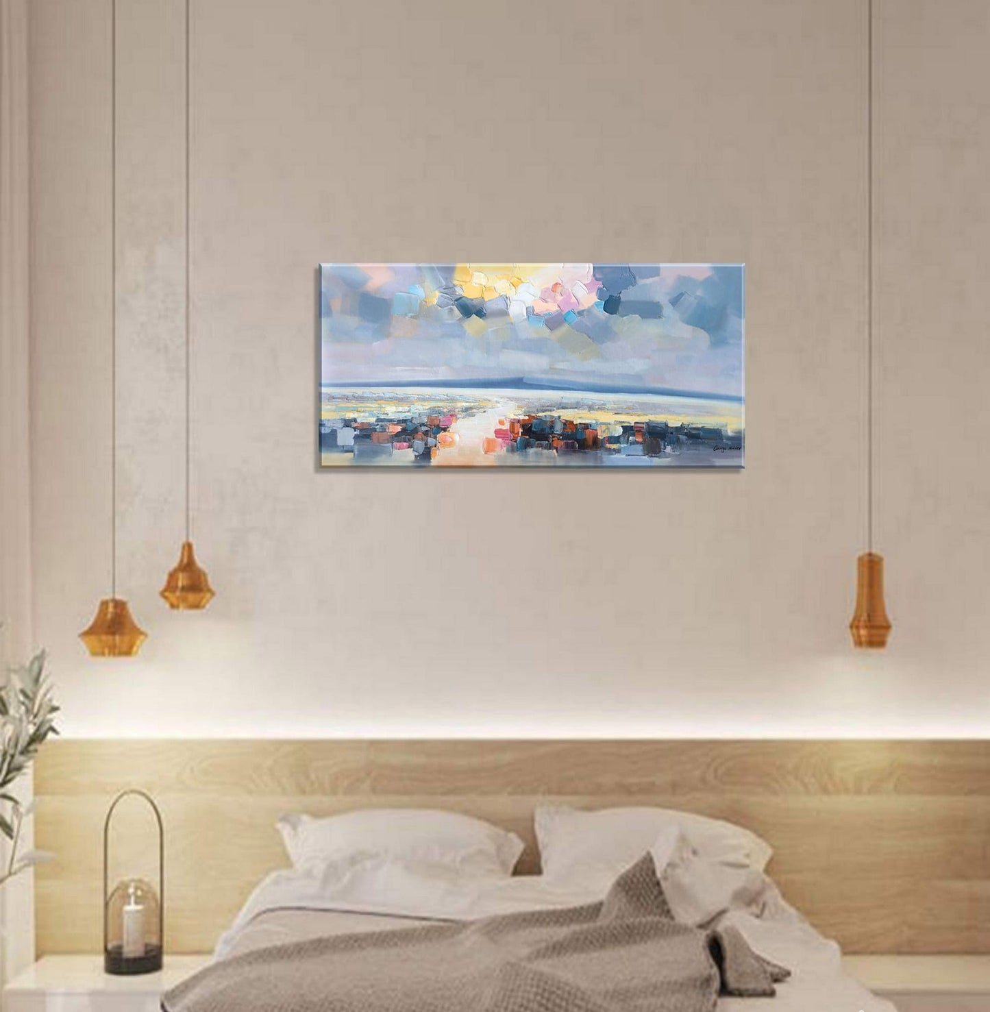 Large Canvas Painting, Modern Art, Original Landscape Oil Paintings, Abstract Painting, Original Abstract Art, Abstract Canvas Painting
