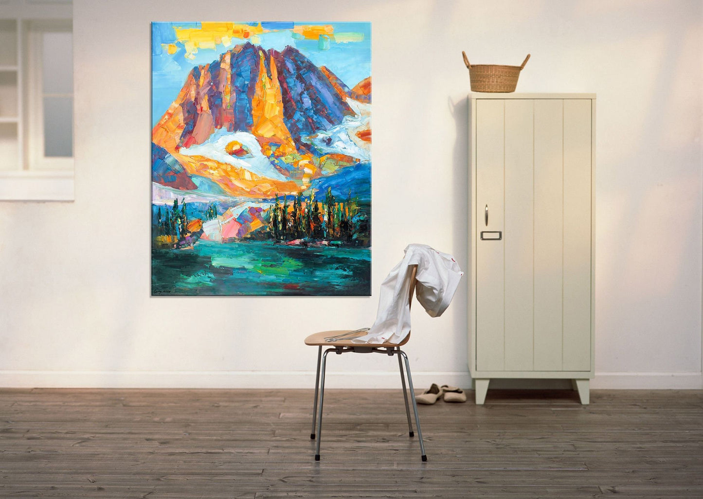 Landscape Oil Painting, Large Wall Art Canvas, Painting Abstract, Large Abstract Art, Original Abstract Painting, Abstract Canvas Painting
