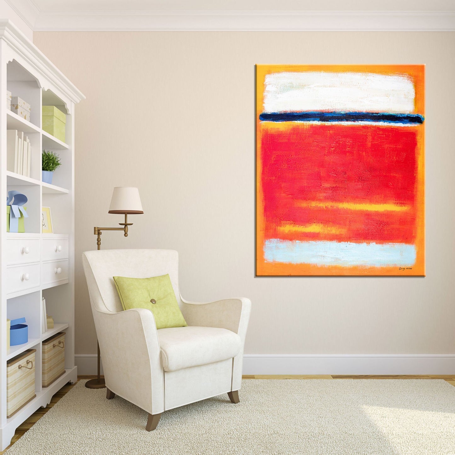 Oil Painting Abstract, Contemporary Art, Rustic Kitchen Decor, Large Wall Art Painting, Abstract Canvas Art, Original Art Large Oil Painting
