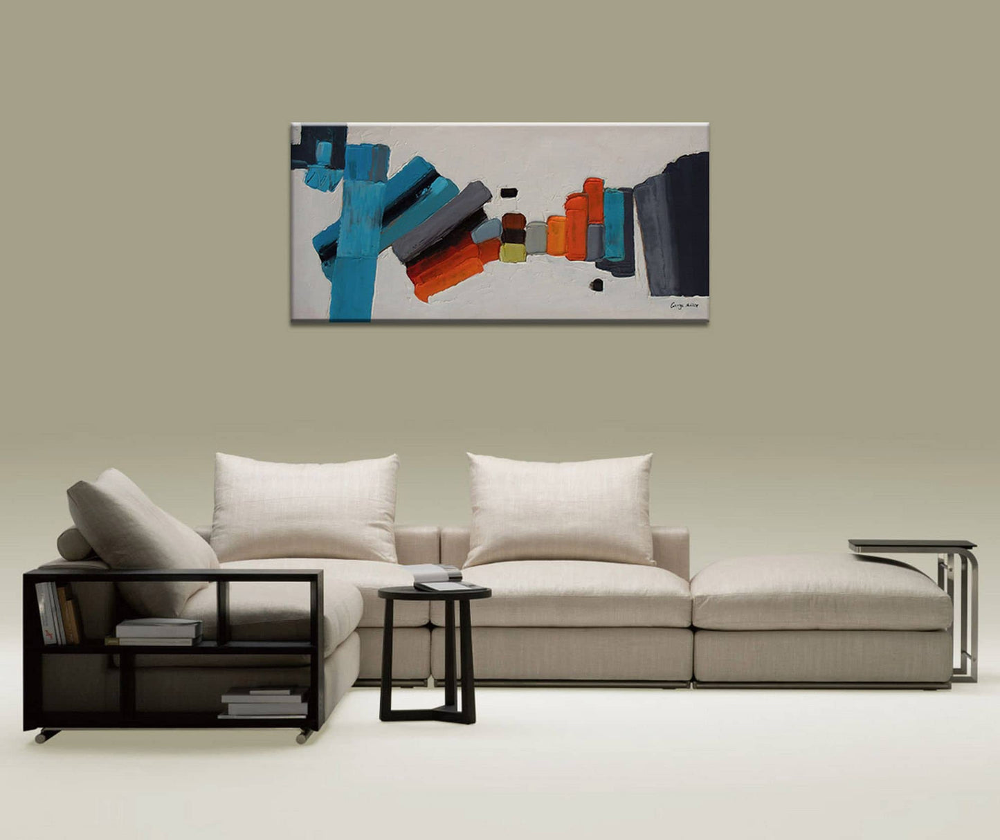 Canvas Painting, Black and White Art, Large Painting, Contemporary Painting, Rustic Wall Decor, Oil Painting Abstract, Original Oil Painting