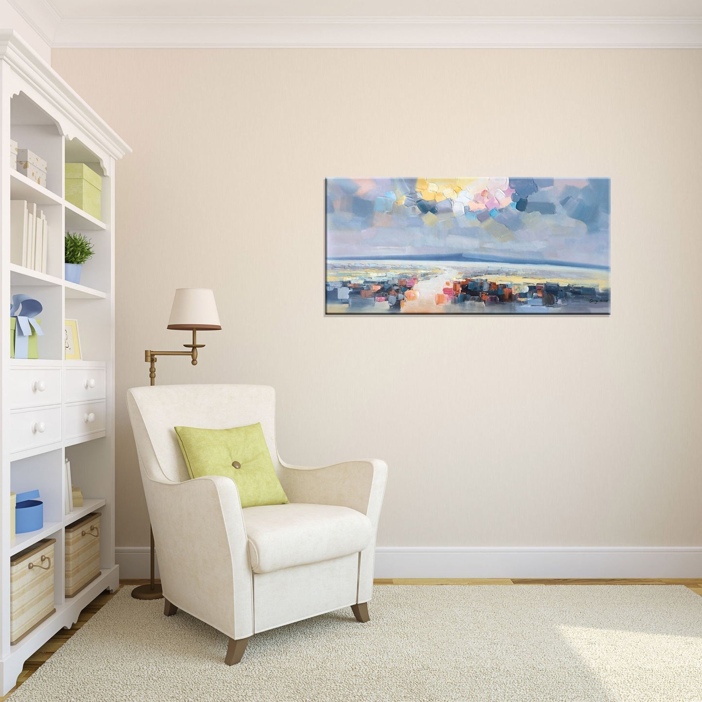 Large Canvas Painting, Modern Art, Original Landscape Oil Paintings, Abstract Painting, Original Abstract Art, Abstract Canvas Painting