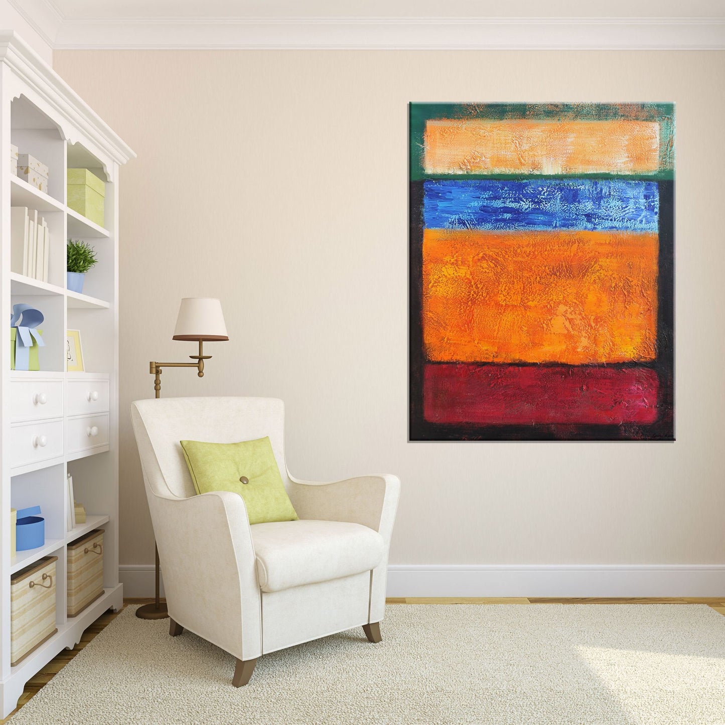 Large Abstract Painting Minimalist Art, Living Room Art, Wall Decor, Large Abstract Art, Modern Art, Canvas Painting, Oil Painting Abstract