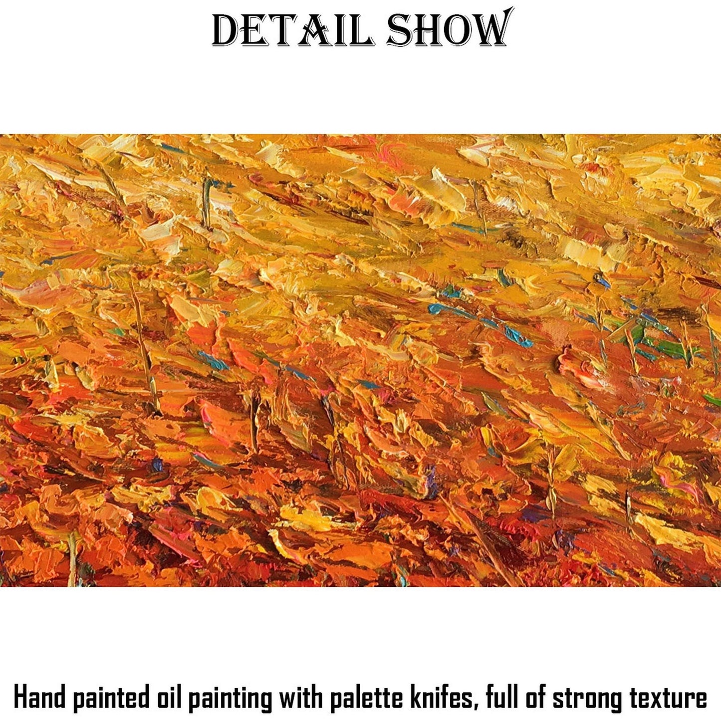 Large Art, Landscape Painting, Abstract Art, Wall Art, Canvas Art, Oil Painting Original, Palette Knife Painting, Large Canvas Wall Art