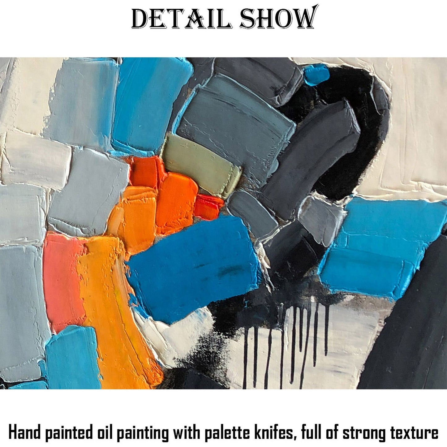 Abstract Art, Large Abstract Painting, Contemporary Art, Canvas Wall Decor, Canvas Art, Original Abstract Painting, Black and White Art