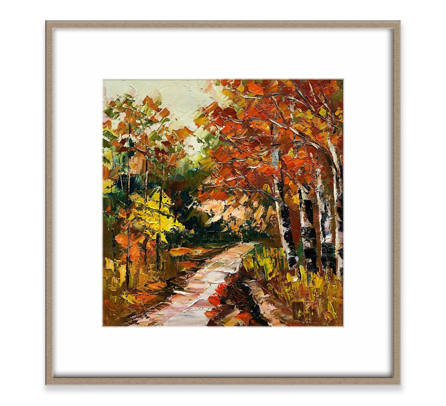 Contemporary Art, Kitchen Wall Art, Original Art, Small Abstract Art, Painting Abstract, Canvas Wall Art, Landscape Oil Painting, Canvas Art