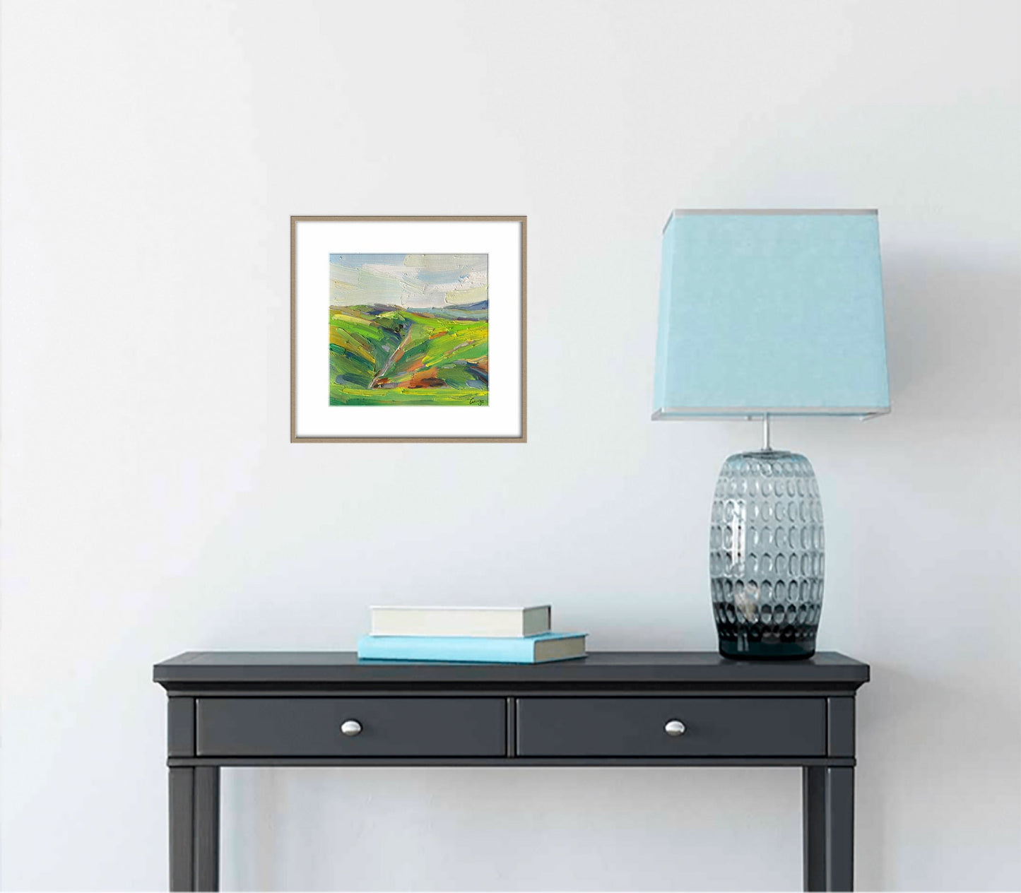 Small Canvas Wall Art, Contemporary Art, Abstract Oil Painting, Abstract Landscape Painting, Original Painting, Abstract Canvas Art, Spring